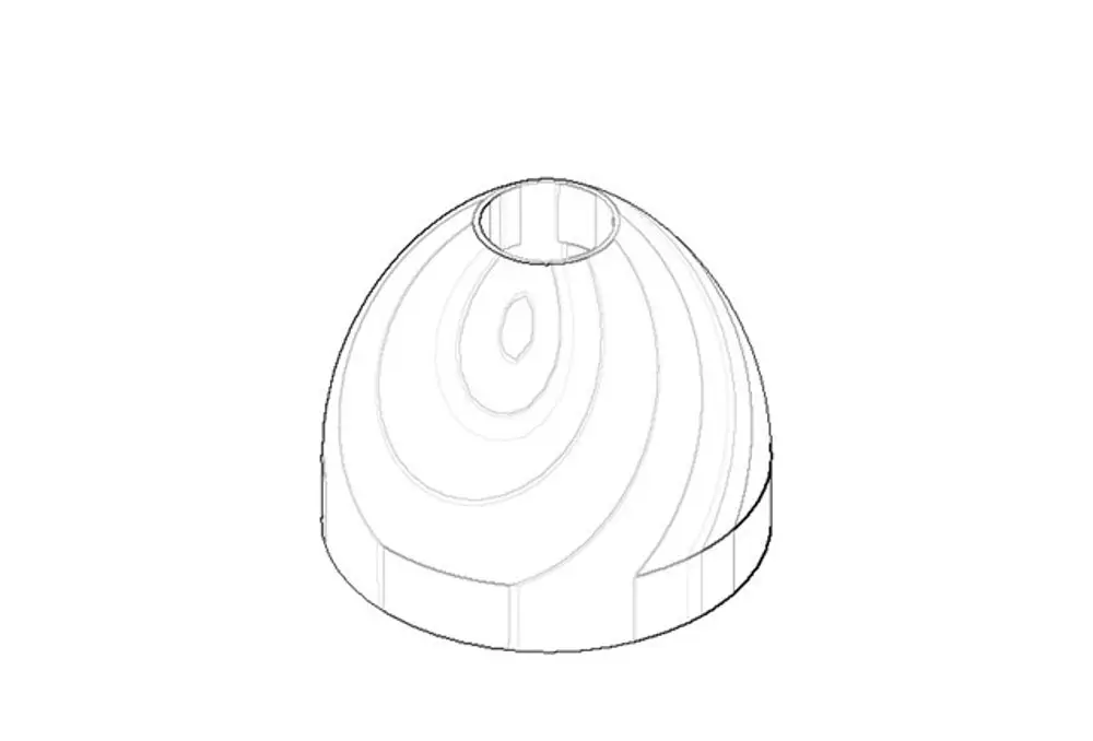 DORNBRACHT Haube für Seitenteil ERSATZTEILE 092102068 D. 55 x 45 mm Chrom, 092102068-00 Galeriebild 1